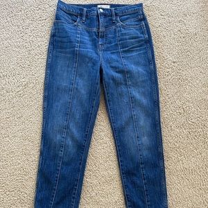 Madewell jeans, size 29, high waisted, little stretchy